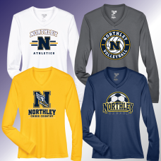 NMS Fall Sports Ladies Long Sleeve Tech Tee